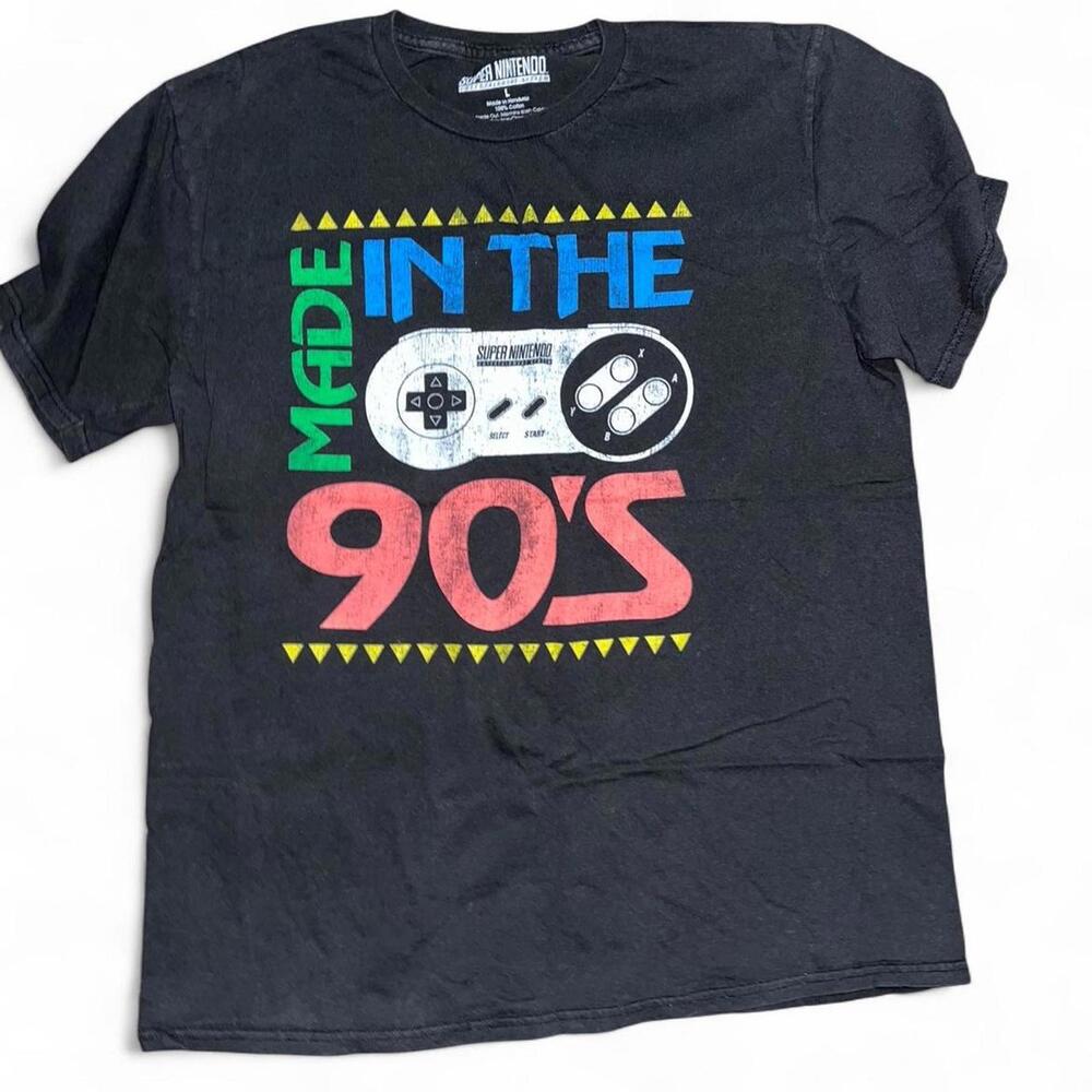 Super Nintendo Made in the 90's Graphic T-Shirt